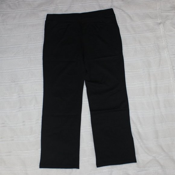 Straight semi-fitted pull-on pant Adult Women XL Black - Picture 4 of 4
